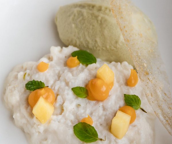 cal reiet recipe creamy mango rice pudding vegan dessert mallorca